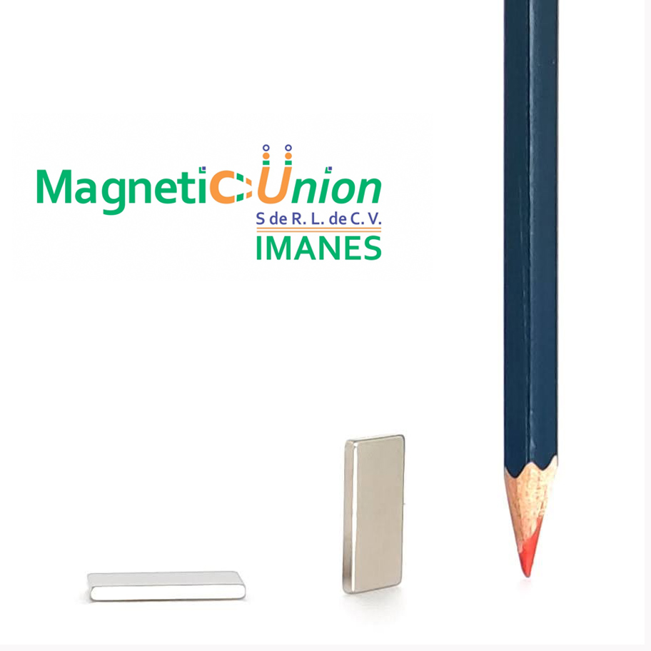 Parallelepipedo magnetico 20 x 5 x 2 mm, Nichelato, 5 pz