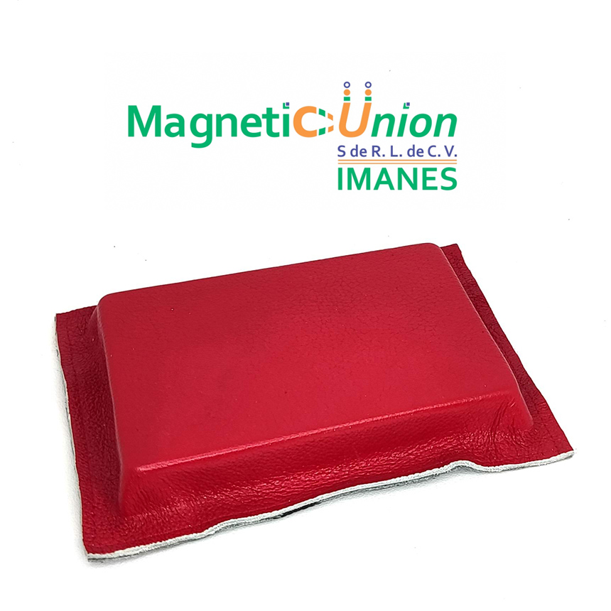 Imán de Ferrita Forrado para Biomagnetismo FBT 150X100X25 (Ladrillo)